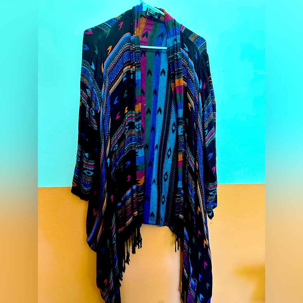 Boho cardigan duster